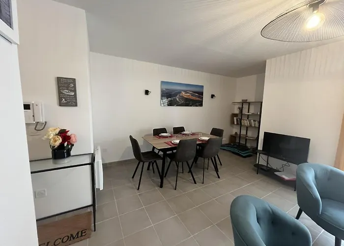 Apartment Confortable T3 Au Centre D'arcachon, Pres De La Plage, Pkg Securise, Wifi, A Pied - Fr-1-374-192